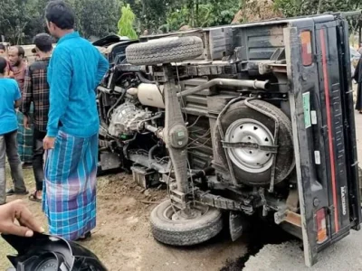 ময়মনসিংহে পিকআপচাপায় তরুণীর মৃত্যু