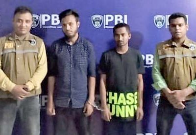 চাঁদা ভাগাভাগি নিয়ে চরপাড়ার  শান্ত হত্যার মামলার পলাতক আরো ২ আসামী গ্রেফতার