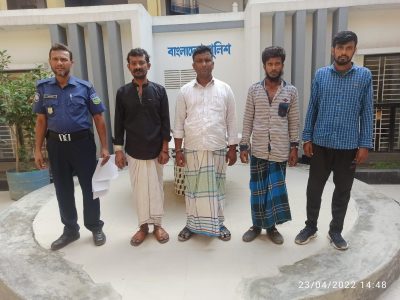 ময়মনসিংহ কোতোয়ালী পুলিশের অভিযানে গ্রেফতার ৫ঃ অটোবাইক উদ্ধার