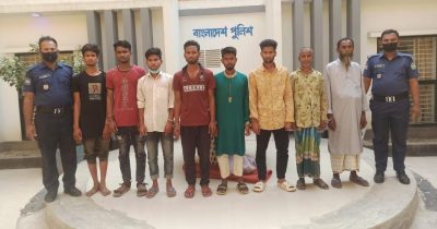 ময়মনসিংহে কোতোয়ালী পুলিশের হাতে বিভিন্ন অপরাধে গ্রেফতার ৮