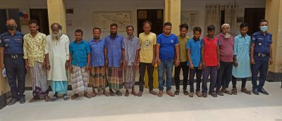 ময়মনসিংহ কোতোয়ালী পুলিশের হাতে পরোয়ানাসহ গ্রেফতার ১৩