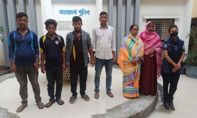 ময়মনসিংহ কোতোয়ালী পুলিশের হাতে গ্রেফতার ৮ঃ লাখ টাকার মাদক উদ্ধার