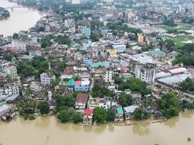 সিলেট জেলা ও মহানগরের প্রায় ১৫ লাখ মানুষ পানিবন্দি