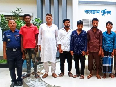 ময়মনসিংহ কোতোয়ালী পুলিশের অভিযানে সাজাপ্রাপ্তসহ গ্রেফতার ৬