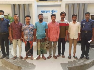 ময়মনসিংহ কোতোয়ালী পুলিশের অভিযানে  ধর্ষকসহ গ্রেফতার ৬