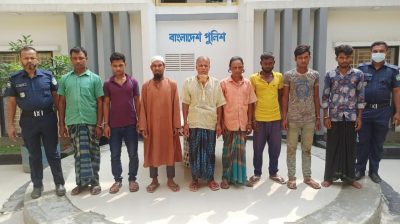 ময়মনসিংহ কোতোয়ালী পুলিশের অভিযানে জুয়াড়ী, সাজাপ্রাপ্ত আসামীসহ গ্রেফতার ৮