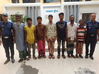 ময়মনসিংহ কোতোয়ালী মডেল থানার অভিযানে গ্রেফতার ৯