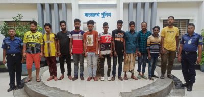 ময়মনসিংহ কোতোয়ালী পুলিশের অভিযানে মাদকব্যবসায়ীসহ গ্রেফতার ১৬ঃ মাদক উদ্ধার