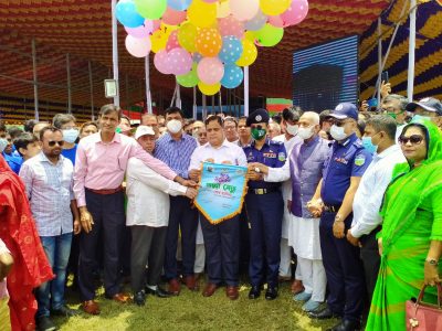পদ্মা সেতু উদ্বোধন উপলক্ষে ময়মনসিংহ জেলা প্রশাসনের বর্ণাঢ্য র‌্যালী ও আলোচনা