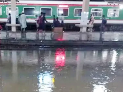 এবার সিলেট রেলওয়ে স্টেশন বন্ধ