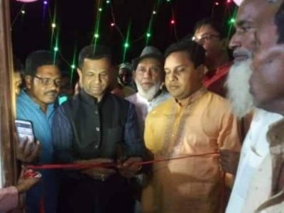 নান্দাইলের বীরবেতাগৈর ইউপির অস্থায়ী কার্যালয় উদ্বোধন