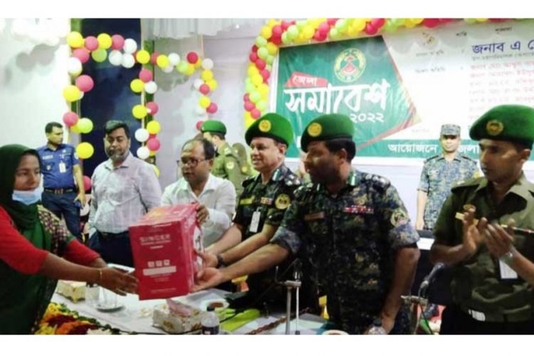 পঞ্চগড় আনসার ও ভিডিপি র জেলা সমাবেশ ও রংপুর রেঞ্জে প্রশিক্ষণ সমাপনী র‍্যালী