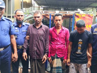 অটো রিকসা চোর চক্রের ৩সদস্যকে আটক করেছে ময়মনসিংহ পিবিআই