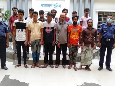ময়মনসিংহ কোতোয়ালী পুলিশের অভিযানে মাদক ব্যবসায়ীসহ গ্রেফতার ১৫