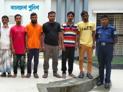 ময়মনসিংহ কোতোয়ালী পুলিশের অভিযানে মাদক ব্যবসায়ীসহ গ্রেফতার ৬