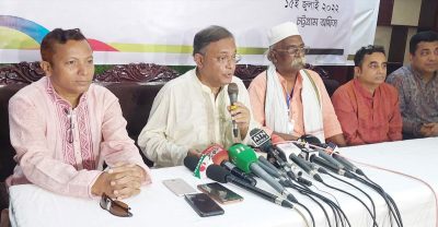 জাপার জি এম কাদের ও বিএনপির রিজভী শিক্ষিত হয়েও অশিক্ষিতের মত বক্তব্য দিচ্ছেন-তথ্য ও সম্প্রচারমন্ত্রী