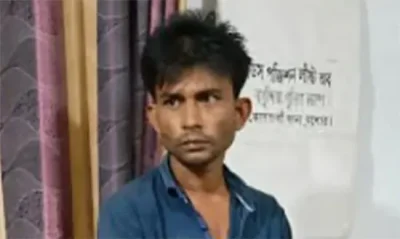 শ্বাসরোধ করে স্ত্রী ও দুই মেয়েকে হত্যাঃ ঘাতক বাবু গ্রেফতার