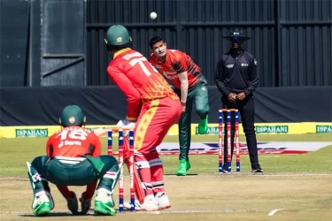 টি-টোয়েন্টিতে জিম্বাবুয়ের কাছে ১৭ রানে হেরেছে বাংলাদেশ