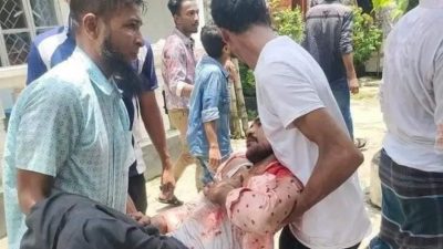 ভোলায় পুলিশ-বিএনপি সংঘর্ষ-গুলি, নিহত ১ ছাত্রদল সভাপতিসহ আহত ২০