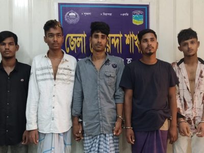 ময়মনসিংহে ডিবির অভিযানে গরু ডাকাতির মামলায়  গ্রেফতার ৫