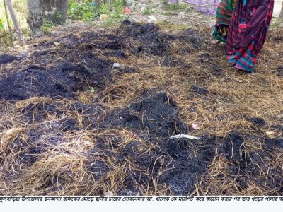 ফুলবাড়ীয়ায় বাড়ী থেকে ডেকে এনে সন্ত্রাসীদের হাতে তুলে দিলেন ইউপি সদস্য