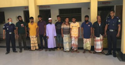 ময়মনসিংহে কোতোয়ালি পুলিশের অভিযানে সাজাপ্রাপ্তসহ গ্রেফতার ৯