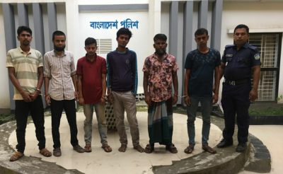 ময়মনসিংহ কোতোয়ালী পুলিশের অভিযানে গ্রেফতার ৬