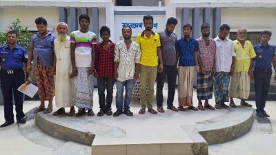ময়মনসিংহ কোতোয়ালী পুলিশের অভিযানে পরোয়ানাভুক্ত সহ গ্রেফতার ১২