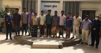 ময়মনসিংহ কোতোয়ালী পুলিশের অভিযানে গ্রেফতার ১২