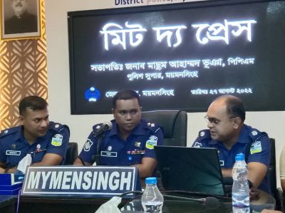 লুঙ্গি পরা, জুতা-জামা ছিড়া মানুষটাকে সবার আগে সেবা দিতে চাই-ময়মনসিংহের পুলিশ সুপার