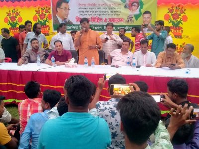 সরকার পতন আন্দোলনে ঐক্যবদ্ধ হওয়ার ডাক উপজেলা বিএনপির সভাপতি বাবুর