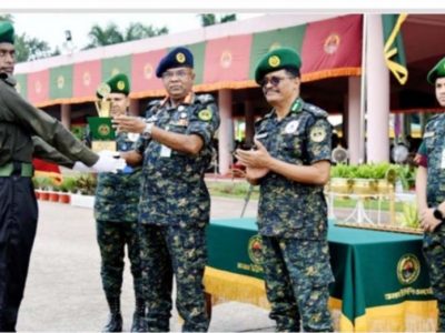 গাজীপুর আনসার ভিডিপি একাডেমিতে আনসার মৌলিক প্রশিক্ষণের সমাপনী কুচকাওয়াজ অনুষ্ঠিত