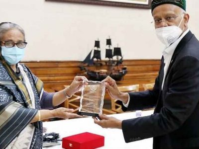 ‘ আন্তর্জাতিক শান্তি পুরস্কার’ পেল বাংলাদেশ