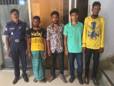 ময়মনসিংহ কোতোয়ালী পুলিশের অভিযানে সাজাপ্রাপ্ত আসামীসহ গ্রেফতার ৫