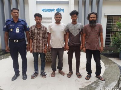 কোতোয়ালী পুলিশের অভিযানে পরোয়ানাভুক্তসহ বিভিন্ন অপরাধে গ্রেফতার ৯