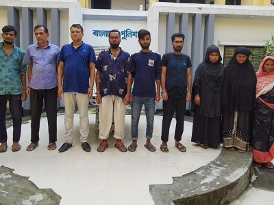 ময়মনসিংহ কোতোয়ালী পুলিশের অভিযানে সাজাপ্রাপ্তসহ গ্রেফতার ১০