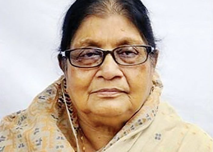 আওয়ামী লীগের প্রেসিডিয়াম সদস্য সৈয়দা সাজেদা চৌধুরী  আর নেই