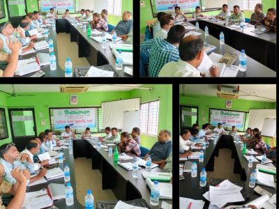 নাটোর টিএমএসএসের মাসিক কার্য অগ্রগতি সভা অনুষ্ঠিত