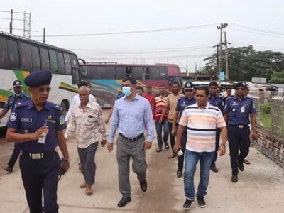 ময়মনসিংহ নগরের অসহনীয় যানজট নিরসনে জেলা প্রশাসক ও পুলিশ সুপারের গুরুত্বপূর্ণ সড়ক পরিদর্শন