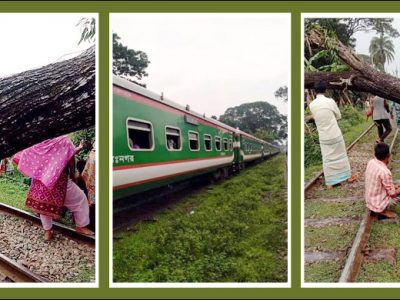 সোয়া ঘণ্টা বন্ধ থাকার পর ঢাকা-ময়মনসিংহ ট্রেন চলাচল শুরু
