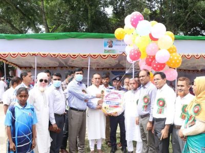 ময়মনসিংহে বঙ্গবন্ধু ও বঙ্গমাতা গোল্ডকাপের উদ্বোধনী খেলায় ত্রিশাল ও নান্দাইল জয়ী