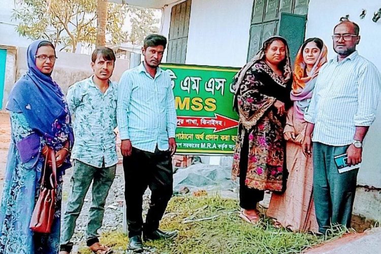 ঝিনাইদহ টিএমএসএসের শাখা পরিদর্শন করেন ডোমেইন প্রধান আব্দুর রাজ্জাক
