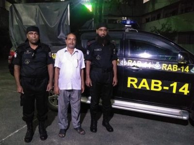 ১৩ বছর পালিয়ে থাকা যাবজ্জীবন সাজাপ্রাপ্ত আসামী বাদশা গ্রেফতার