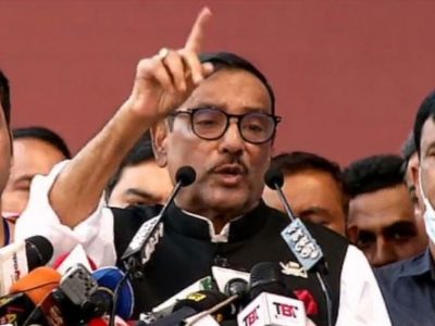 খেলা হবে, আন্দোলনে-নির্বাচনে, দুর্নীতি-ভোট চুরির বিরুদ্ধে : ওবায়দুল কাদের
