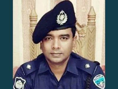 ডাকাতরা কুপিয়ে আহত করল ওসি তার চালককেঃ লুটে নিল সব