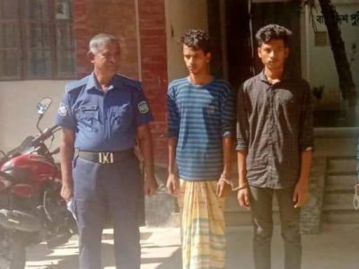 গফরগাঁওয়ে ক্ষুরের আঘাতে ক্ষতবিক্ষত কলেজছাত্রী ঘটনায় গ্রেফতার ২
