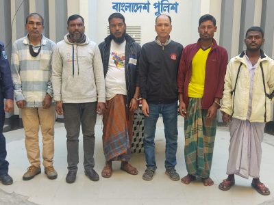 ময়মনসিংহ কোতোয়ালী পুলিশের অভিযানে ৪ জুয়াড়িসহ গ্রেফতার ৬