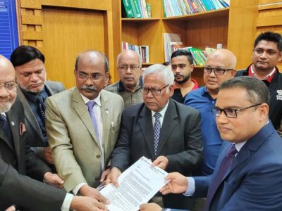 ময়মনসিংহ-ঢাকা রেলপথে দু’জোড়া আন্ত:নগর ট্রেন চালুসহ ১৯ দফা দাবীতে নাগরিক আন্দোলনের স্মারকলিপি