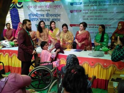 প্রতিবন্ধীরা বোঝা নয়, সমাজেরই অংশ-পুনাক সভানেত্রী