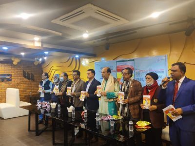 ময়মনসিংহে ব্যতক্রমী গ্রন্থ “শত কবির শত কাব্যে বঙ্গবন্ধু ” গ্রন্থটির মোড়ক উন্মোচন